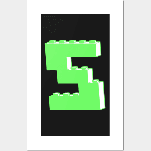 THE LETTER S, Customize My Minifig Posters and Art